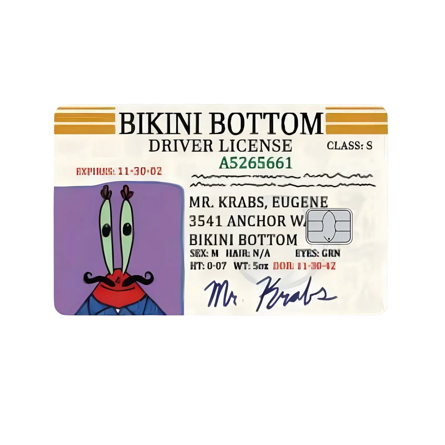 Mr. Krabs ID