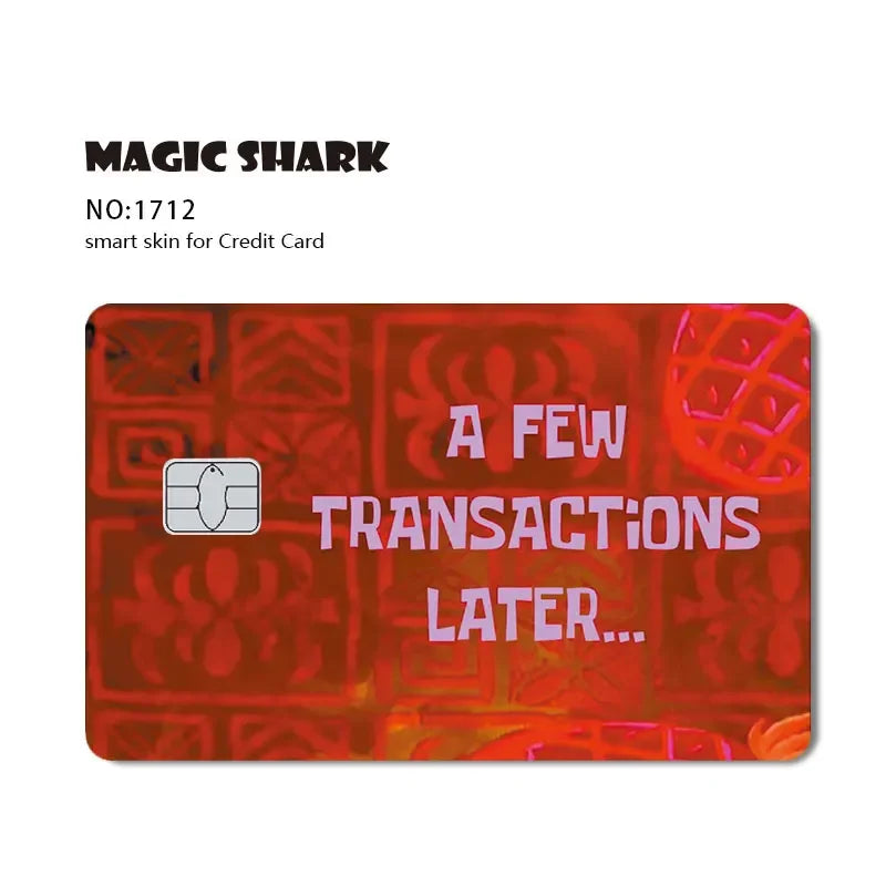 Spend or Save Card Skin #36
