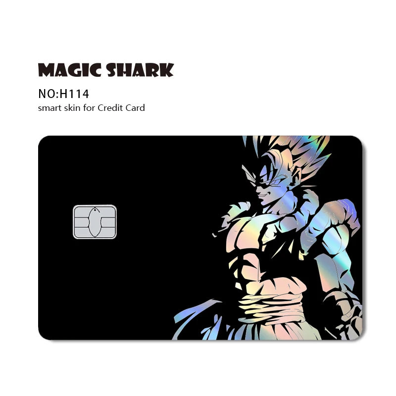 Holographic Card Skins — Saiyan Warrior Series