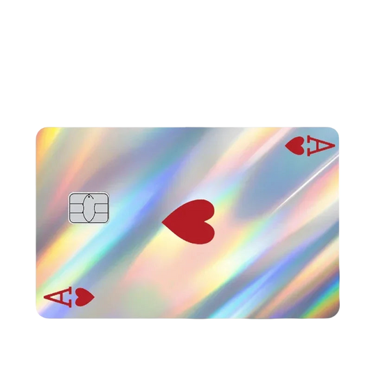 Dragon & Skull holographic card skin