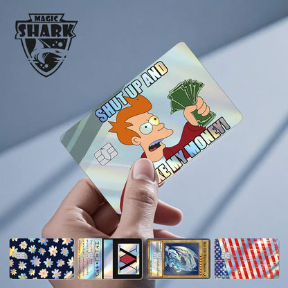 Holographic Card Skin — Dragon & Skull Series