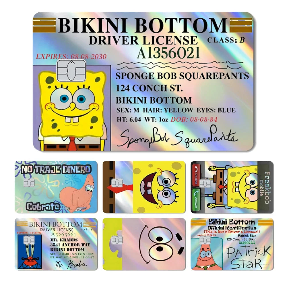 Kawaii Holographic Card Skins