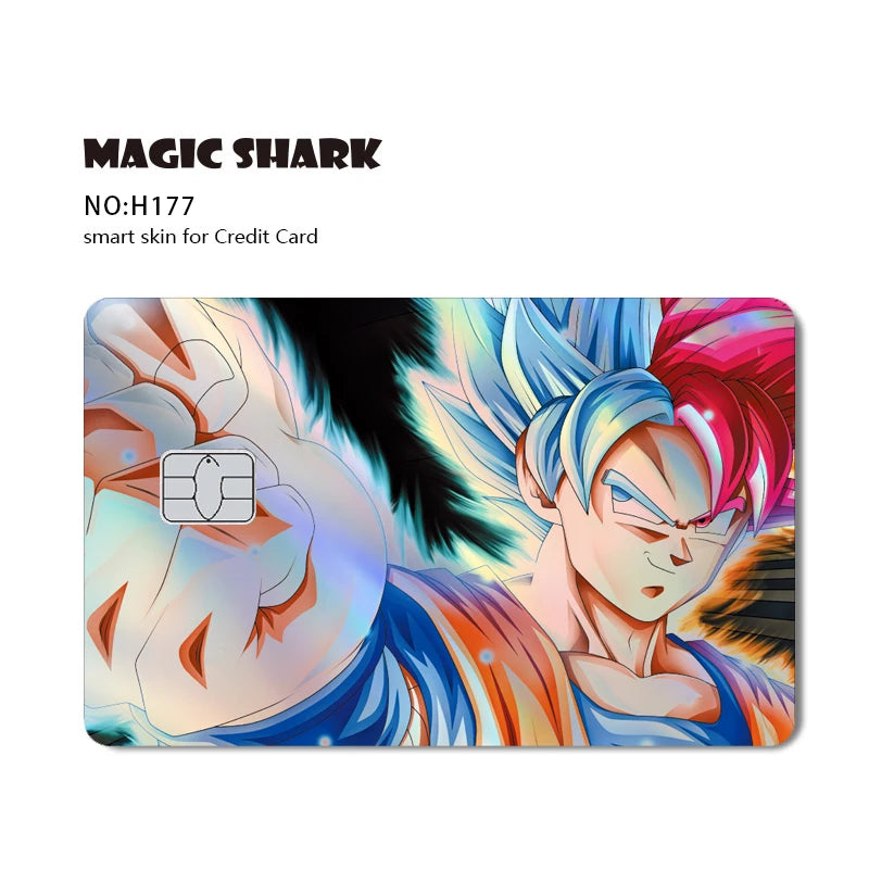 Holographic Card Skins — Saiyan Warrior Series