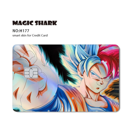Holographic Card Skins — Saiyan Warrior Series