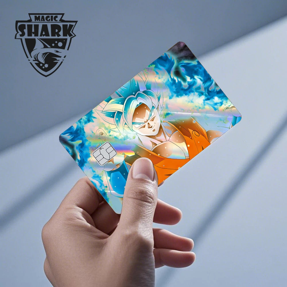 Holographic Card Skins — Saiyan Warrior Series