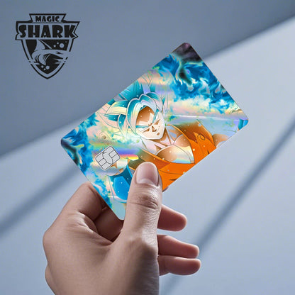 Holographic Card Skins — Saiyan Warrior Series