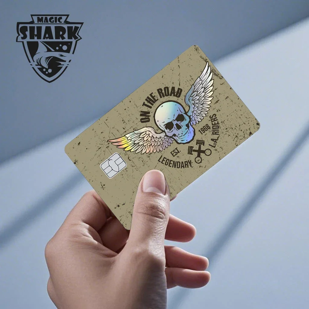 Holographic Card Skin — Dragon & Skull Series