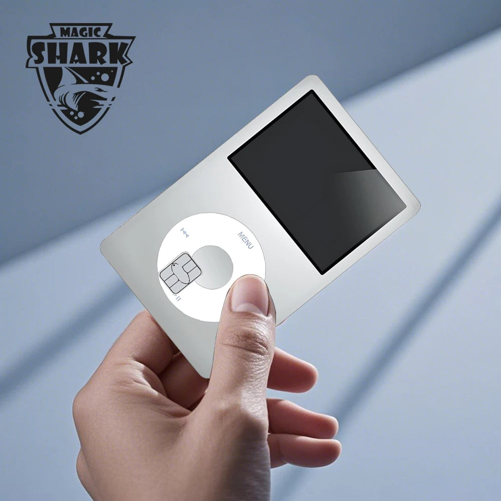 Magic Shark Fashin King Poker Money Game Controler Dragon 3M Matte Thin Sticker Film Skin for Debit Bank Credit Card