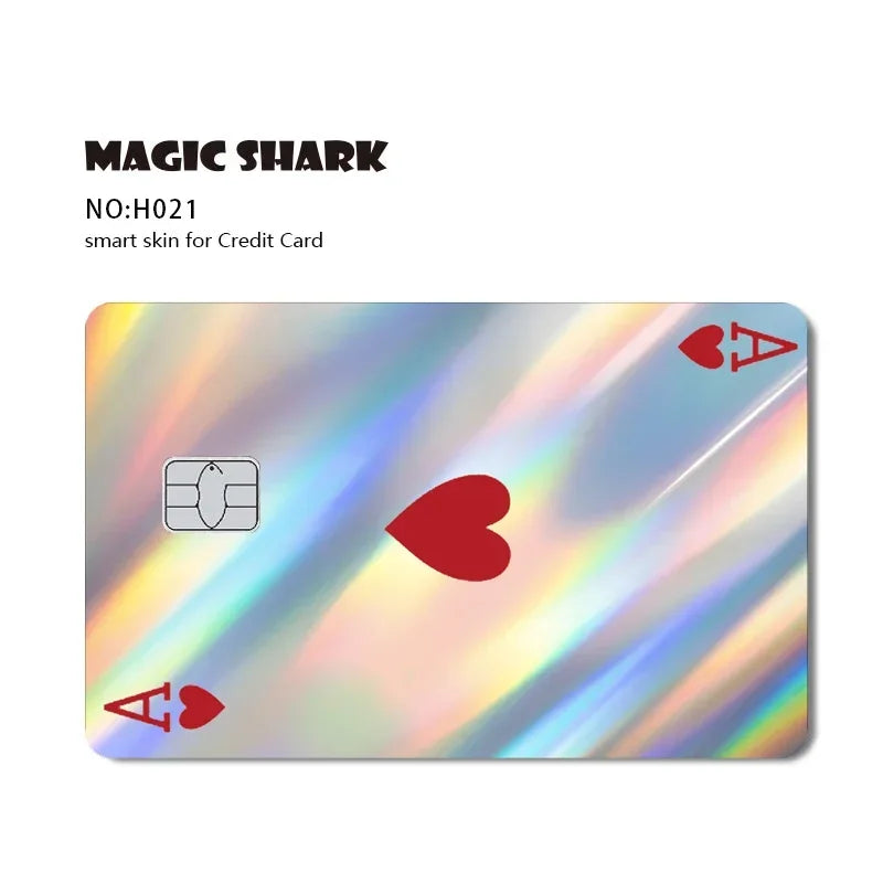 Holographic Card Skin — Dragon & Skull Series