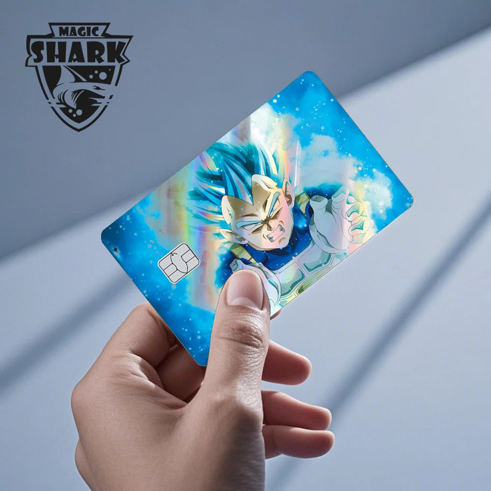 Holographic Card Skins — Saiyan Warrior Series