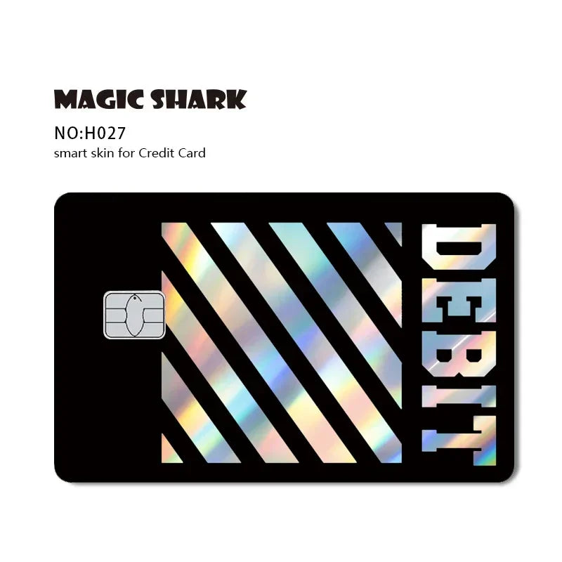 Holographic Card Skin — Dragon & Skull Series