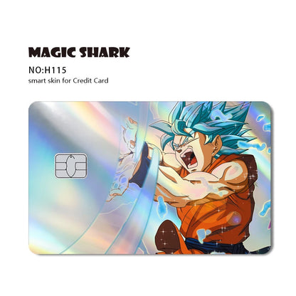 Holographic Card Skins — Saiyan Warrior Series