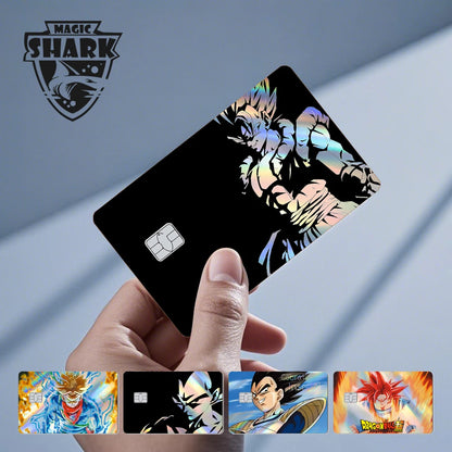 Holographic Card Skins — Saiyan Warrior Series