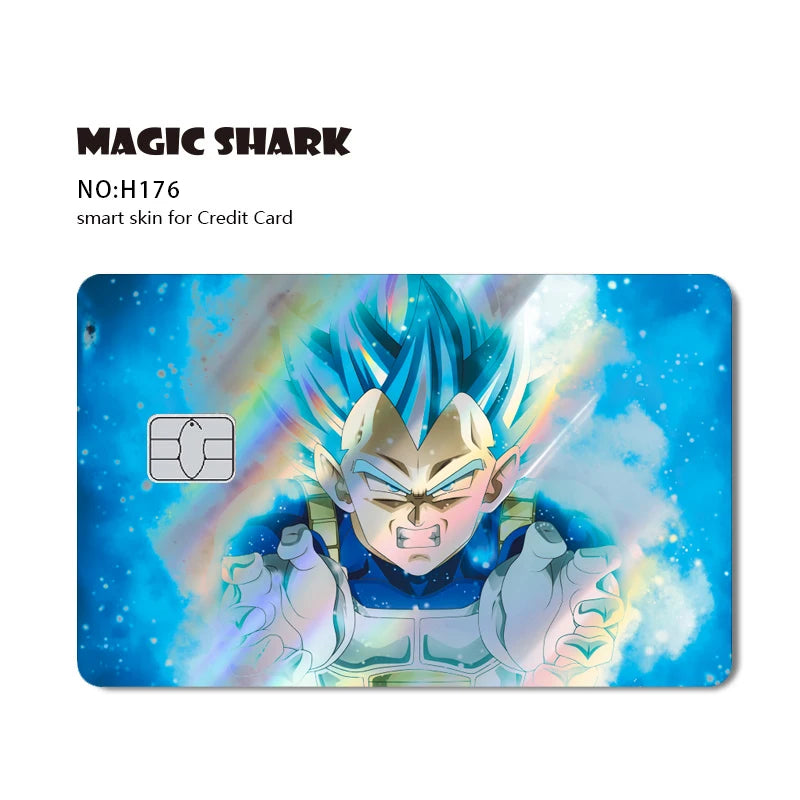 Holographic Card Skins — Saiyan Warrior Series