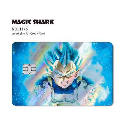 Holographic Card Skins — Saiyan Warrior Series