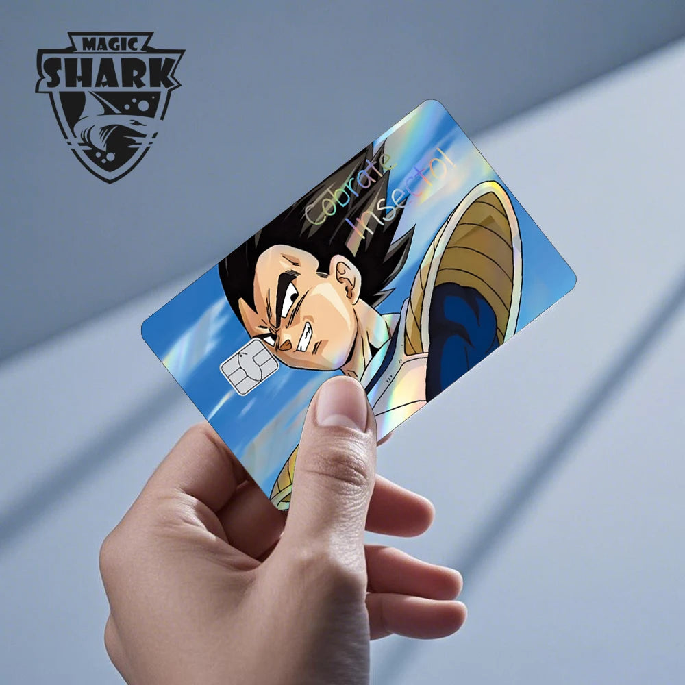 Holographic Card Skins — Saiyan Warrior Series