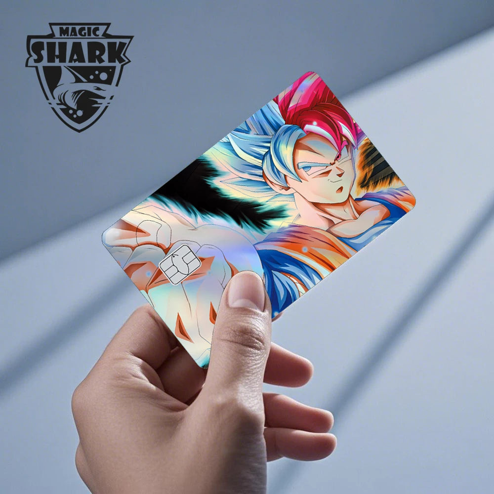 Holographic Card Skins — Saiyan Warrior Series