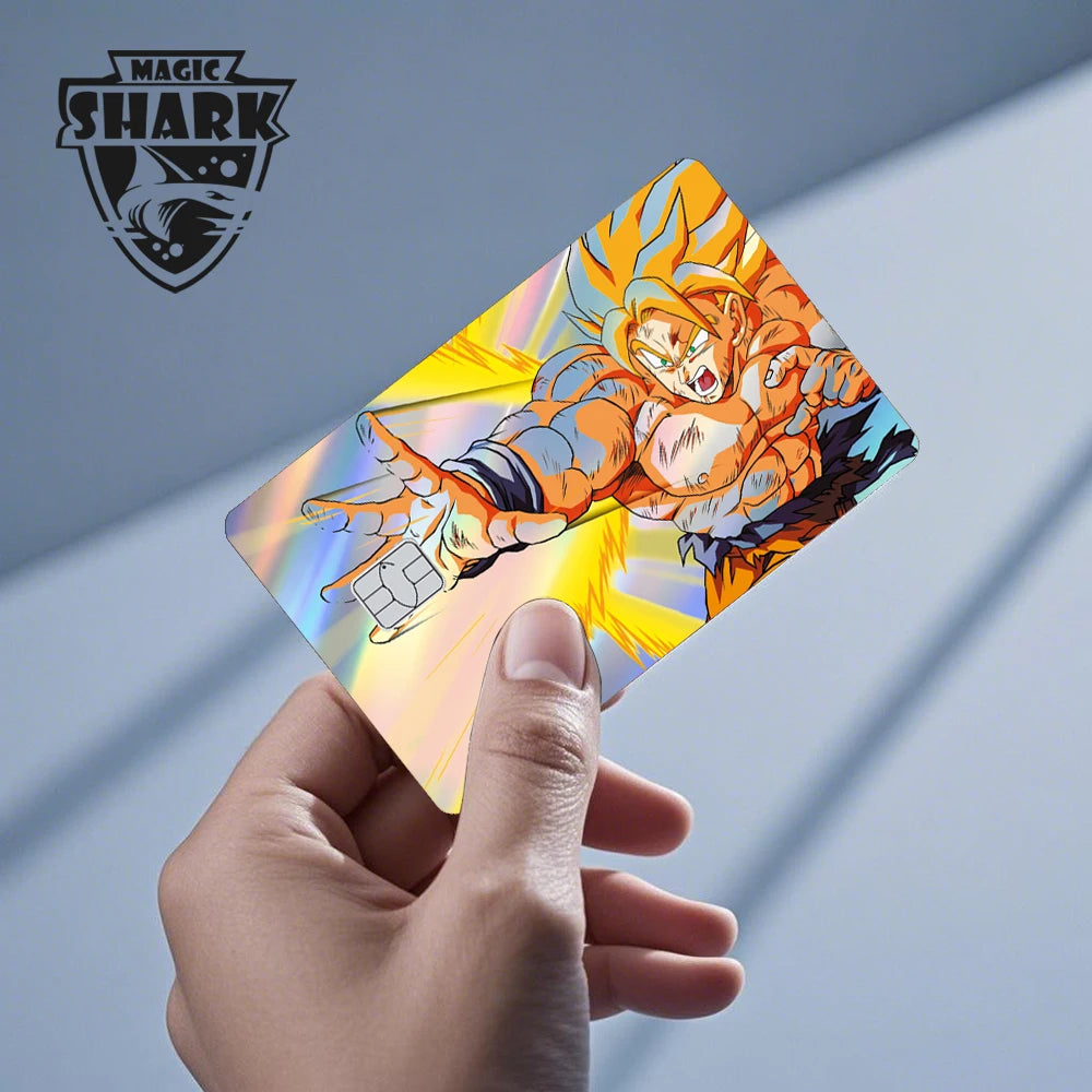 Holographic Card Skins — Saiyan Warrior Series