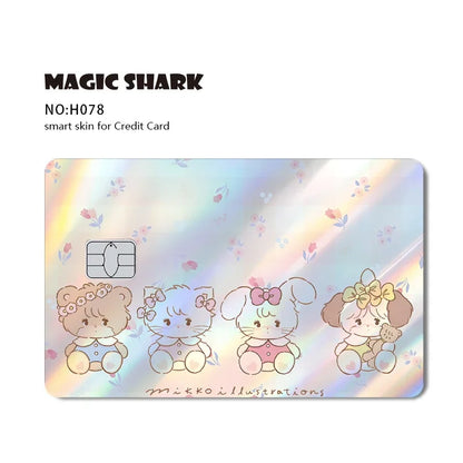 Holographic Card Skins — Cute Character Series