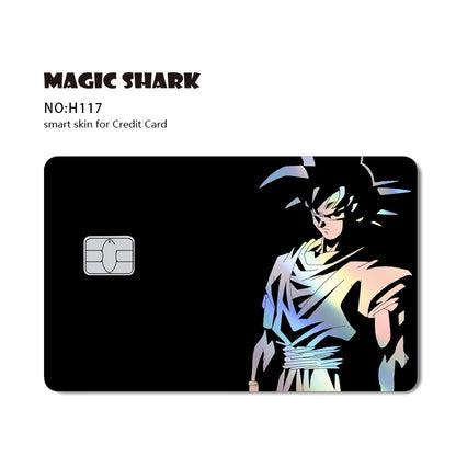 Holographic Card Skins — Saiyan Warrior Series