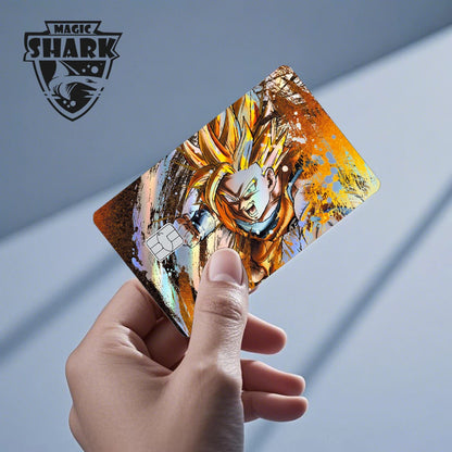 Holographic Card Skins — Saiyan Warrior Series