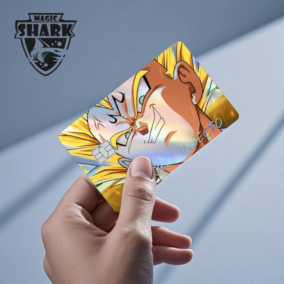 Holographic Card Skins — Saiyan Warrior Series