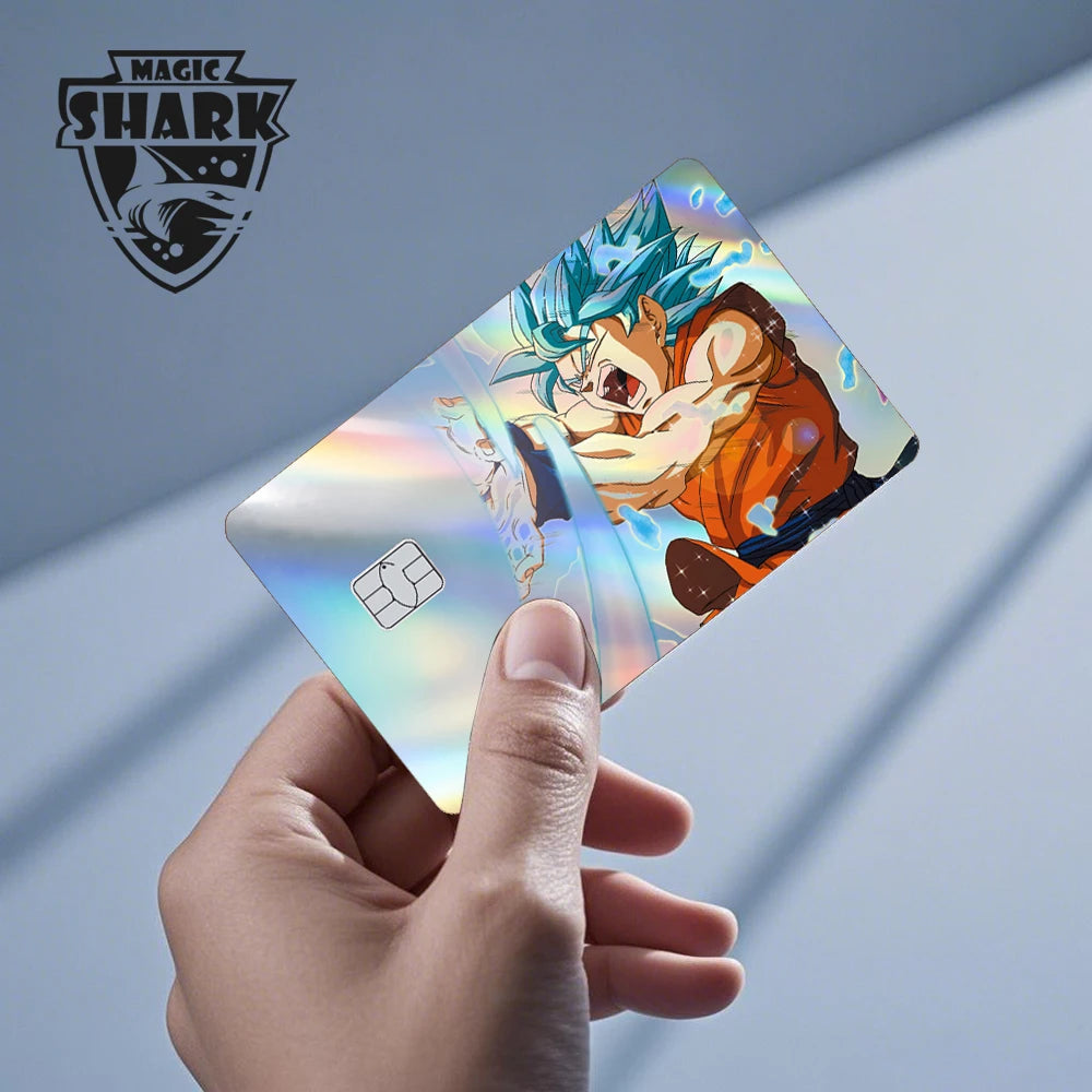 Holographic Card Skins — Saiyan Warrior Series