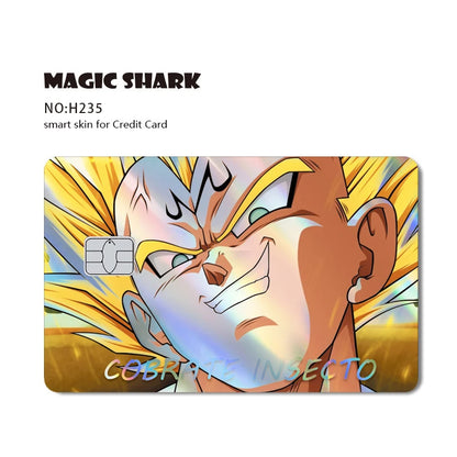 Holographic Card Skins — Saiyan Warrior Series