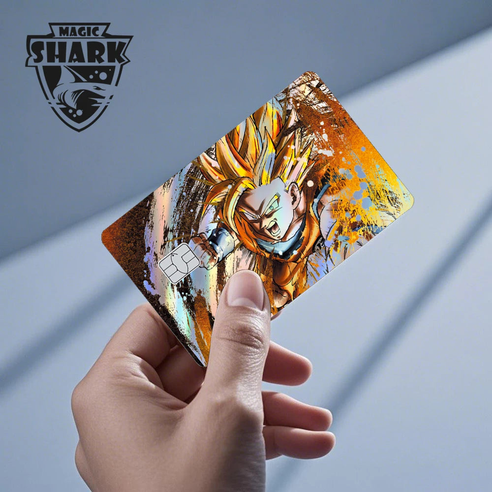 Holographic Card Skins — Saiyan Warrior Series