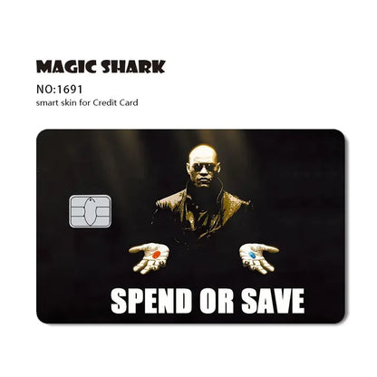 'Spend or Save' Meme Card Skins