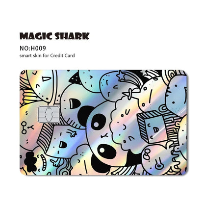 Holographic Card Skin — Dragon & Skull Series