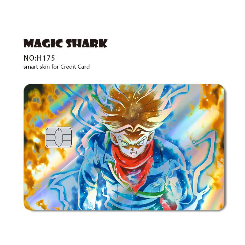 Holographic Card Skins — Saiyan Warrior Series