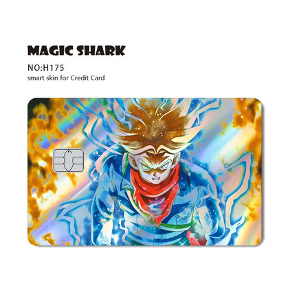 Holographic Card Skins — Saiyan Warrior Series