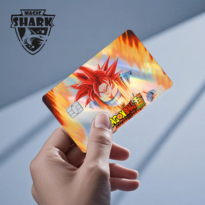 Holographic Card Skins — Saiyan Warrior Series
