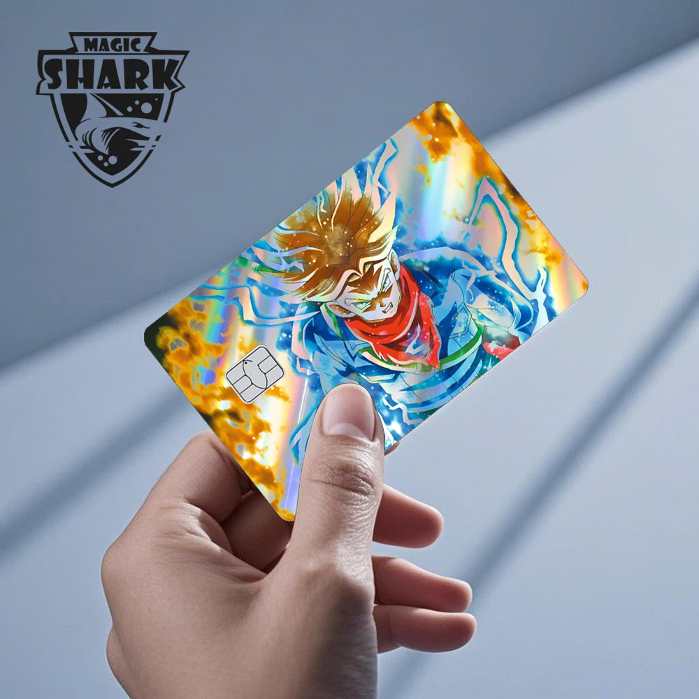 Holographic Card Skins — Saiyan Warrior Series