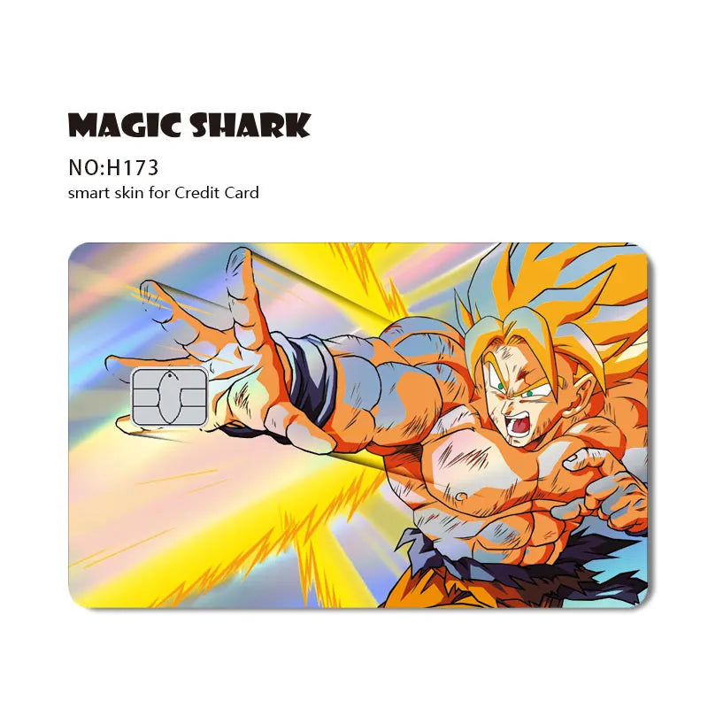 Holographic Card Skins — Saiyan Warrior Series