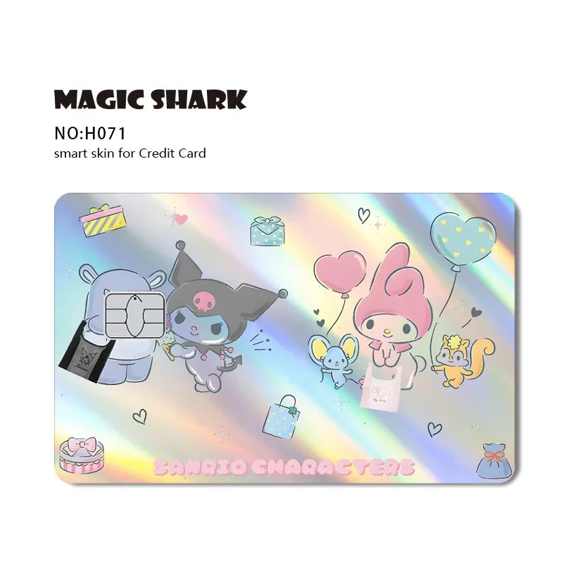 Holographic Card Skins — Cute Character Series