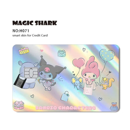 Holographic Card Skins — Cute Character Series