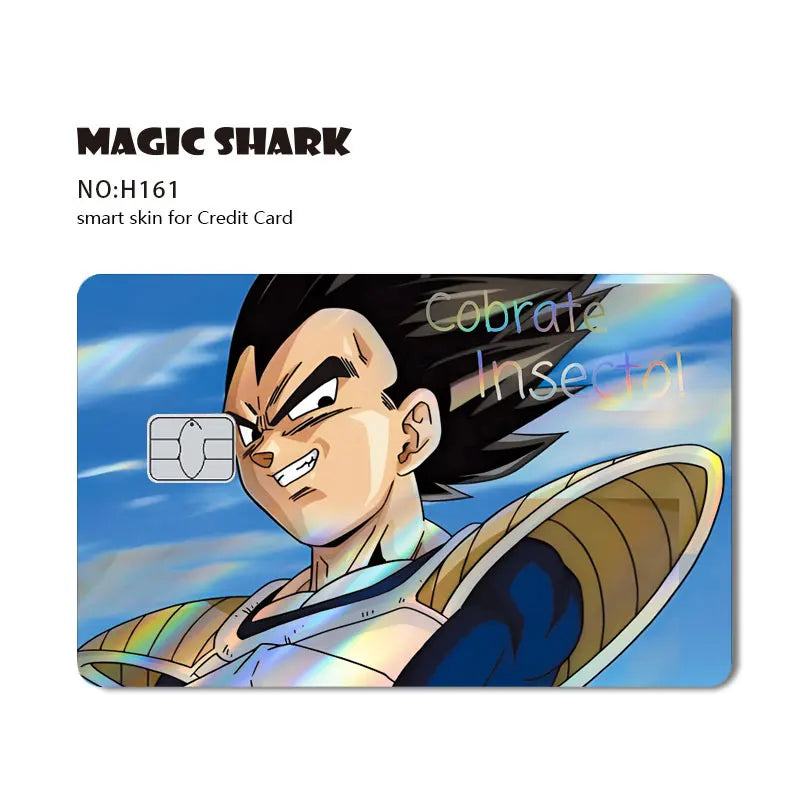 Holographic Card Skins — Saiyan Warrior Series