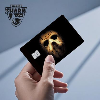 Magic Shark Fashin King Poker Money Game Controler Dragon 3M Matte Thin Sticker Film Skin for Debit Bank Credit Card
