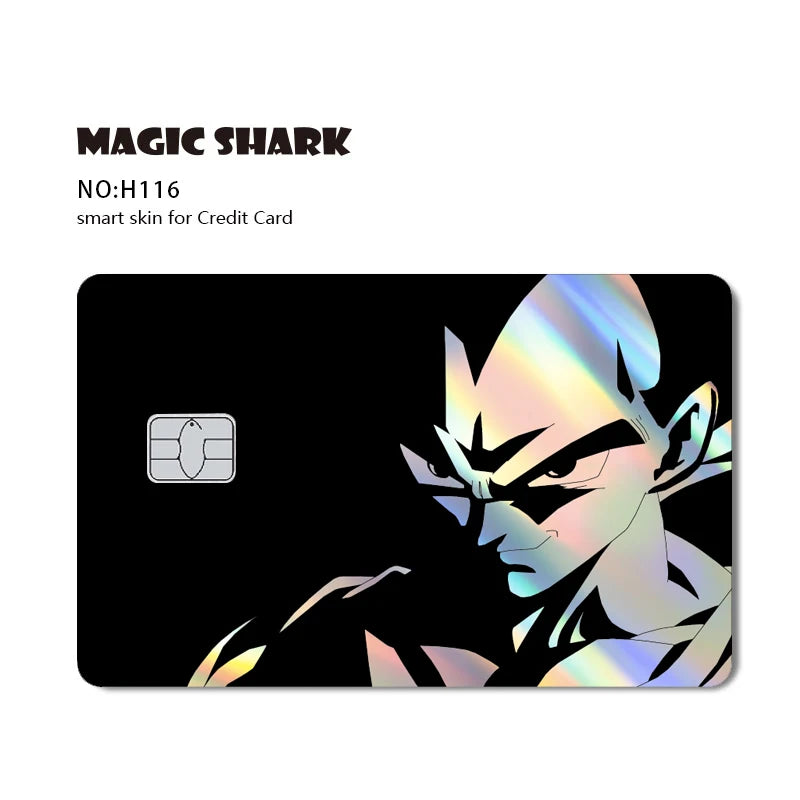 Holographic Card Skins — Saiyan Warrior Series