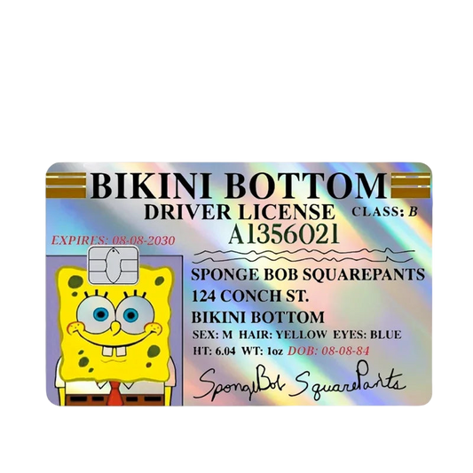 SpongeBob License